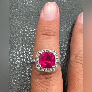 14k Ruby/Diamond Ring
